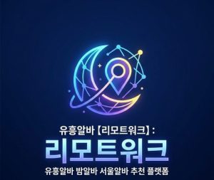 유흥알바 【리모트워크】 밤알바 서울알바 추천 플랫폼